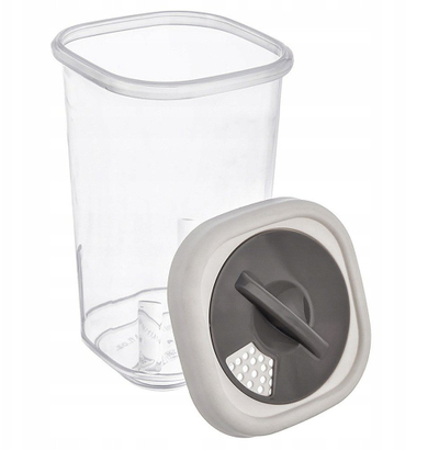 Enë për erëza pa firmë, 320 ml, me sitë mrena, transparente