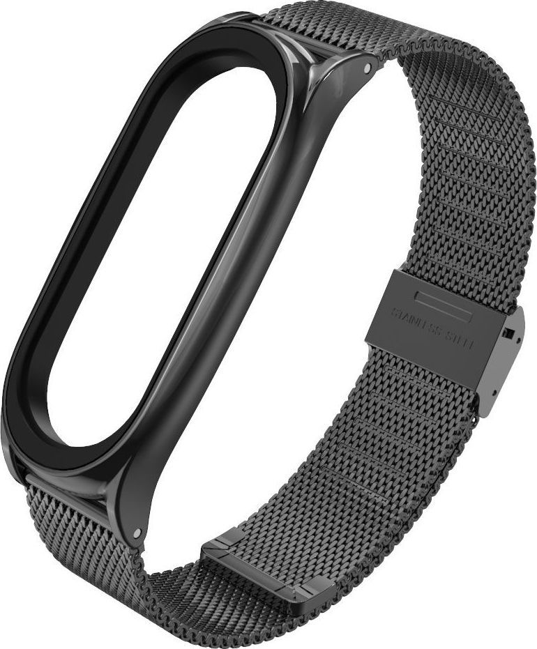 Rrip për orë Tech-Protect Milanese Mi Smart Band 5, i zi 2