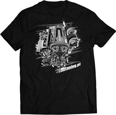 Bluzë MTuning RB25 Engine, 100% pambuk, madhësi S, e zezë