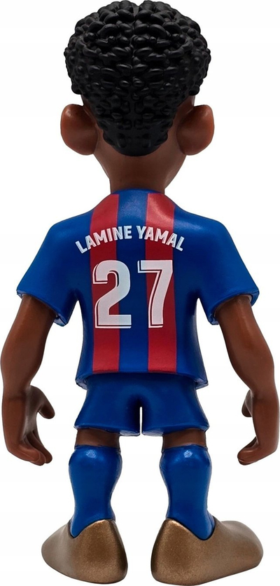 Figurinë koleksionuese Minix FC Barcelona Lamine Yamal, 12cm, PVC, shumëngjyrëshe