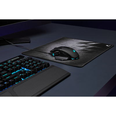 Maus gaming Corsair NIGHTSWORD RGB, me kabllo, 18000 DPI, i zi