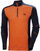 Bluzë baze Helly Hansen 75107 Lifa Merino Half Zip, merino, për burra, portokalli me të zezë