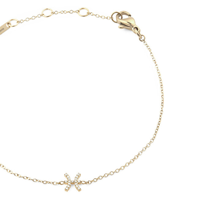 Byzylyk për femra Daniel Wellington Pisces, i artë