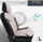 Mbulesa sediljesh makine Otom OT86753 Swan 503, set universal, material tekstil, bezhë me të zezë