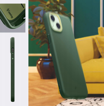 Këllëf telefoni Spigen Caseology Nano Pop MagSafe për iPhone 15, TPU, Avo Green