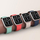 Rrip ore Hurtel Magnetic Strap për Apple Watch 44/42 mm, mbyllje me magnet, lëkurë ekologjike, blu