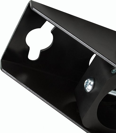 Таванска држачка B-Tech BT7808/B, за цевки Ø50mm, ротација 90°, црна