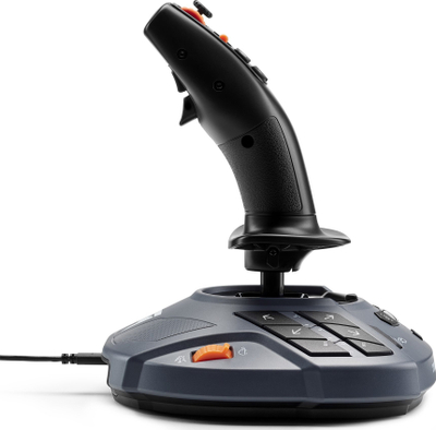 Joystick Thrustmaster SIMTASK FarmSim X, për simulime bujqësore, i zi