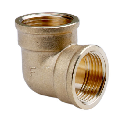 Kënd bronzi Ferro K04Z, 3/4", arrë arrë, i verdhë