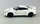 Makina Nissan GT-R R35 2017 White Daffi në shkallë, e bardhë