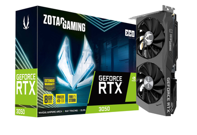 Графичка картичка Zotac Gaming GeForce RTX 3050 Eco 8GB GDDR6