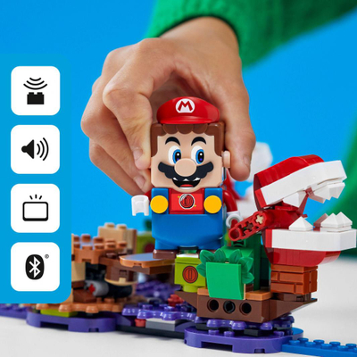 Lodër Lego super mario piranha plant tangled quest add-on set (71382), 267 pjesë