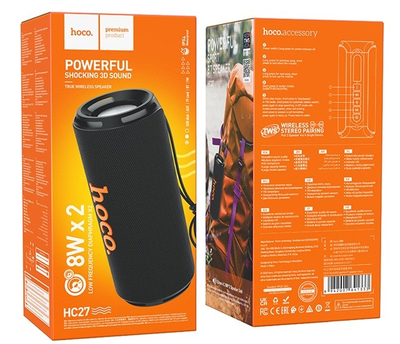 Altoparlant Bluetooth Hoco HC27, 2 x 8W, Bluetooth 5.4, i zi