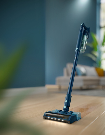 Fshesë me korrent pa kabllo Philips Series 5000 XC5041/01, 2 në 1 hand dhe stick, deri 60 min, blu