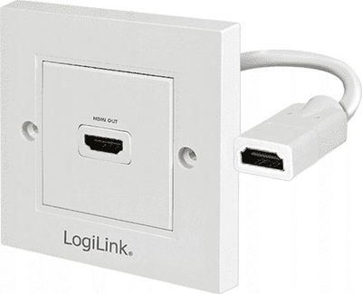 Adapter HDMI në AV LogiLink i Bardhë (AH0014)