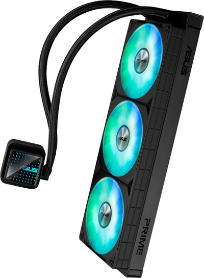 Ftohës uji për CPU ASUS Prime LC 360 ARGB, 360mm, ARGB, i zi