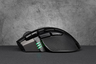 Maus gaming Corsair IRONCLAW RGB Wireless, pa kabllo, ngjyrë e zezë