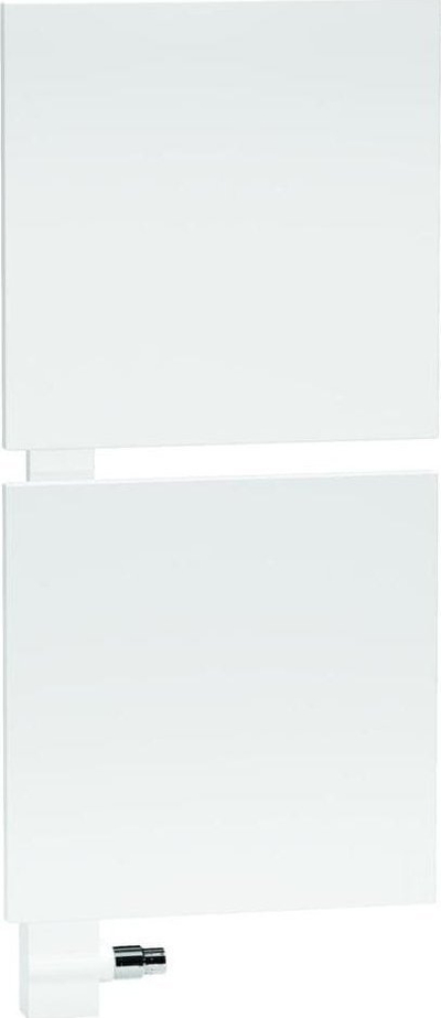 Radiator banjoje Kermi Signo QN626, 1247x540 mm, dekorativ, i bardhë anës majtës