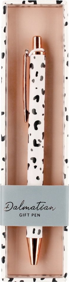Stilolaps automatik metalik STARPAK Dalmatian B&amp;W 502015, majë topth, bardh e zi