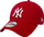 Kapele New Era 39THIRTY New York Yankees, me strehë të lakuar, madhësia M L, e kuqe