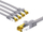 Kabllo rrjeti Goobay 69469, Cat 6a, 3m, gri