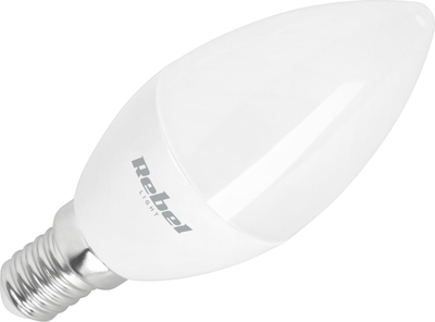 Llambë LED Rebel E14, 4.9W, 470lm 3000K, e ngrohtë
