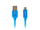 Kabllo Lanberg, USB A / micro USB B, 1.8 m, e kaltër