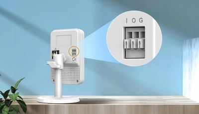 Kamerë wireless Dahua C2K-P-0280B, WiFi, për ruajtje me kamerë, e bardhë