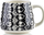 Filxhan porcelani Affek Design Wild, 500ml, bardhë me motiv