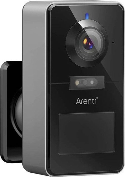Kamerë IP Arenti Power1, WiFi 2K, bateri 6 muaj, e bardhë