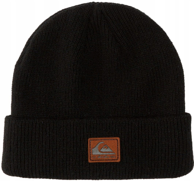 Kapelë beanie Quiksilver Performer 2, akrilik, e zezë