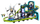 Set LEGO City 60421 Robot World Park with rollercoaster, 986 pjesë