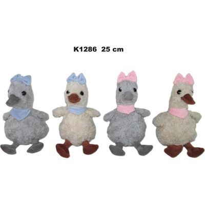 Lodër pelushi rosak Sunday Kaczka K1286, 25 cm, shumëngjyrëshe