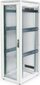 Kabinet rrjetë Digitus Unique Series 19", 600x800 mm, çelik, gri