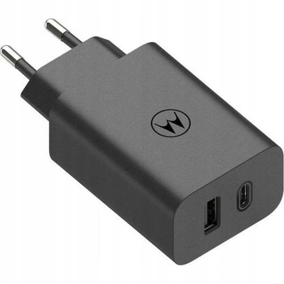 Karikues muri Motorola MC502/509, 50W, me USB-C edhe USB-A, ngjyrë e zezë
