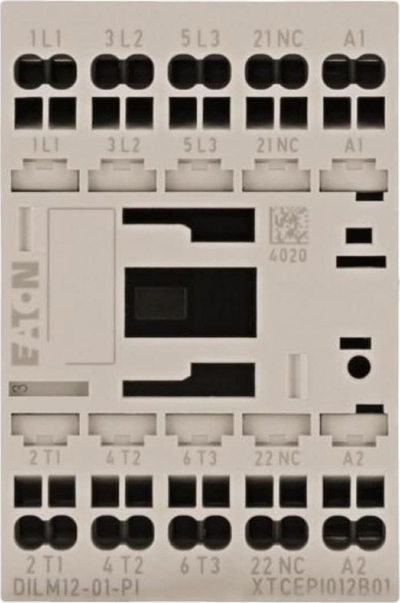 Kontaktor fuqie Eaton DILM 199248, 3 pole, 5.5 kW, spirale 24V DC