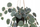 Bimë artificiale varëse 4Living Ceropegia, 40 cm, jeshile