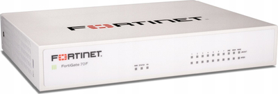 Firewall Fortinet FortiGate FG-70F, Gigabit Ethernet, VPN, i bardhë