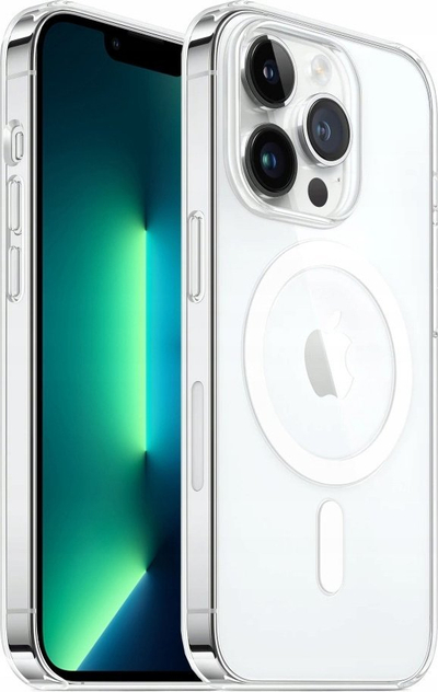Маска за телефон Clear Mag за iPhone 13 Pro, компатибилна со MagSafe, проѕирна