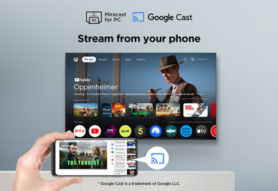 TV TCL 50V6C, 50", 4K Ultra HD, Smart Google TV