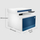 Мултифункционален печатач HP Color LaserJet Pro MFP 4302fdn, 33 стр/мин, сино/бело