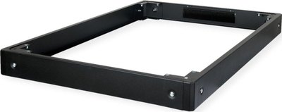 Bazë për kabinet rrjeti ROLINE Base 800x1200, ngritje 100 mm, metal, e zezë