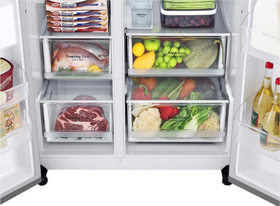Frigorifer LG, 416 l, 219 l, 179 cm
