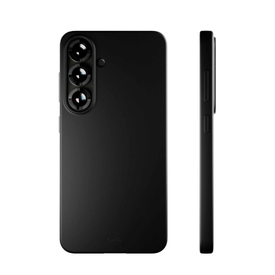 Kapak silikoni Puro Silicone Cover, për Samsung Galaxy S25, mat, i zi