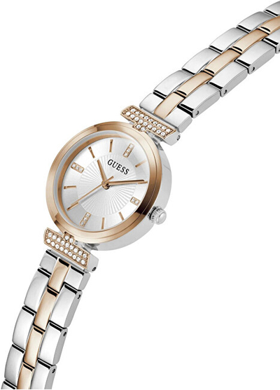 Orë dore për femra Guess Array GW0762L4, e argjendtë