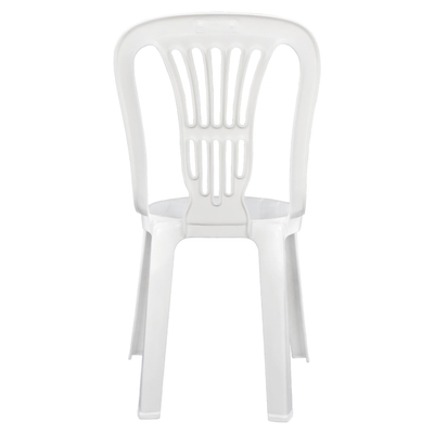 Karrige plastike Vienna 44×50×87 cm (303002010), bardhë