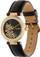 Orë dore për femra Olivia Burton T-Bar 24000064, e zezë/e artë