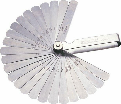 Matës hapësire SATA, 32 fleta, 0.02 – 1.00 mm, metal