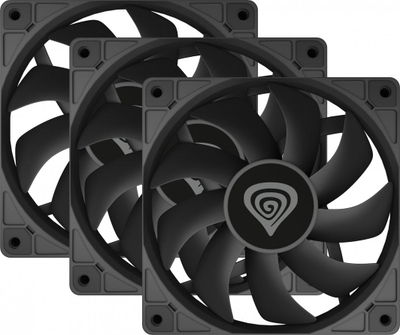 Ftohës Genesis Oxal 120 Black 3-pack (NGF-2043)