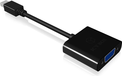 Adapter video ICY BOX IB-AC539, Mini DisplayPort n' VGA, Full HD, i zi